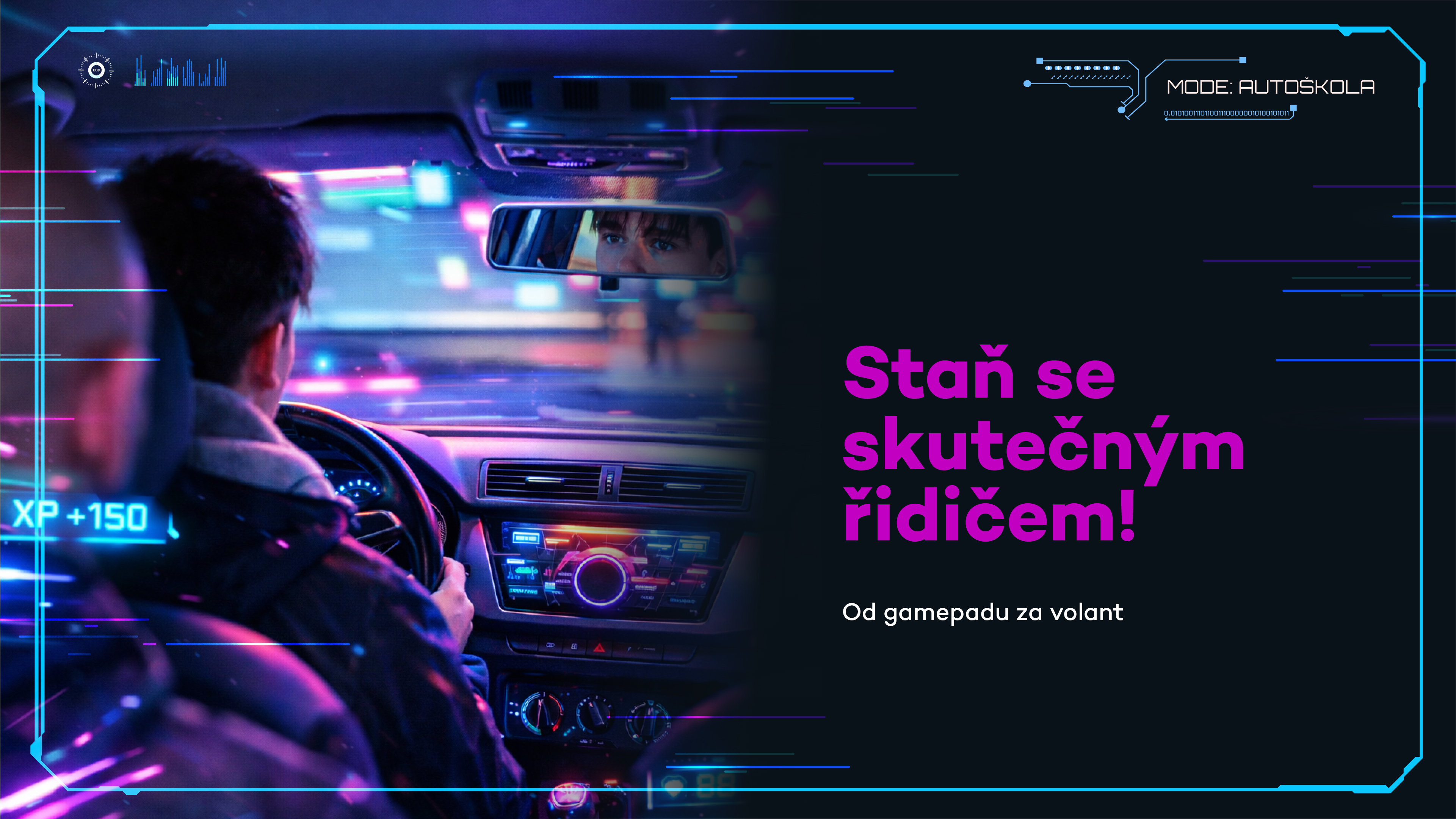 Řidič za volantem